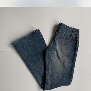 Vintage Y2K Bongo low rise wide leg jeans
